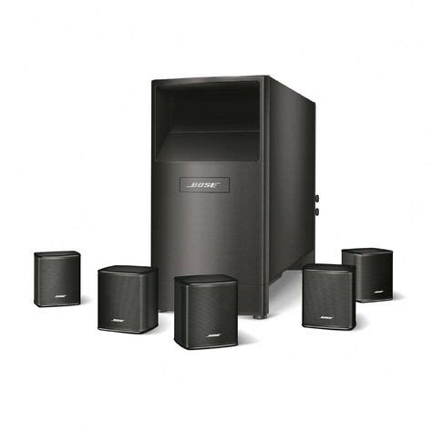 Bose 720960-1100 Acoustimass 6 Series V Home Theater Speaker System ...