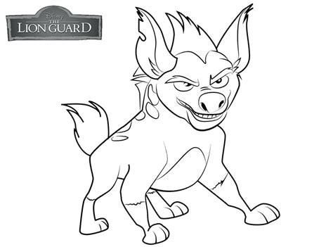 Get Lion Guard Coloring Pages Hyenas | kamalche