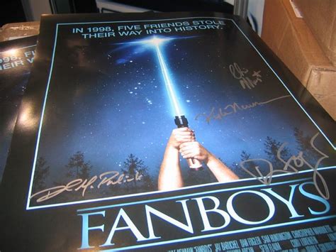 Autographed Fanboys | With cast and crew on the floor and th… | Flickr