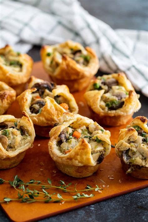 Mini Chicken Pot Pies - Taste and Tell