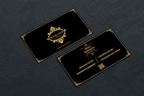 Black & Gold Business Card Minimal Design | Behance :: Behance