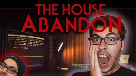 TEXT ADVENTURE HORROR GAME?! | The House Abandon | FULL GAMEPLAY WALKTHROUGH HD - YouTube