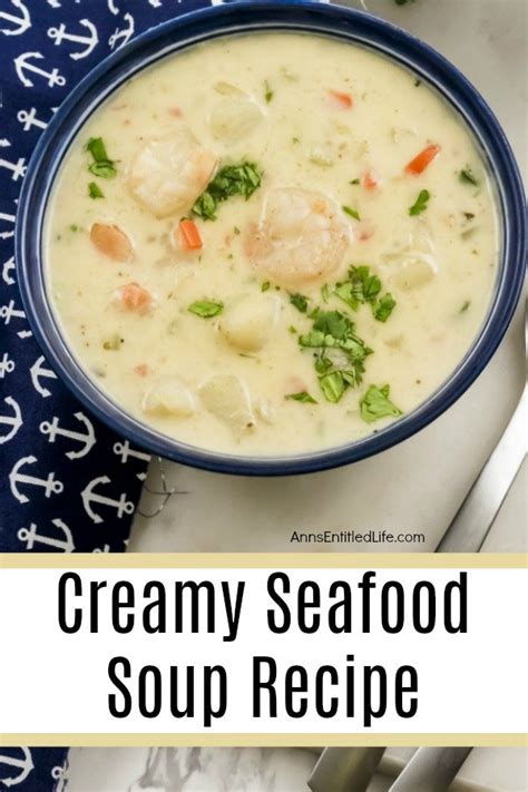 Creamy Seafood Soup Recipe