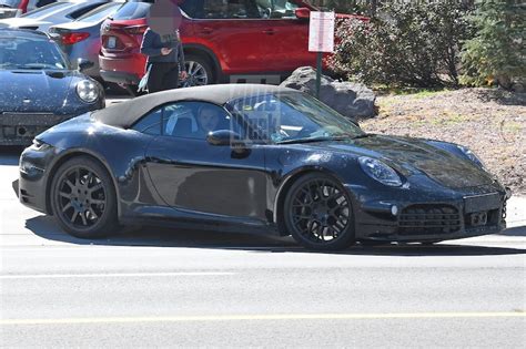 Porsche 911 Cabriolet facelift on the road - Techzle