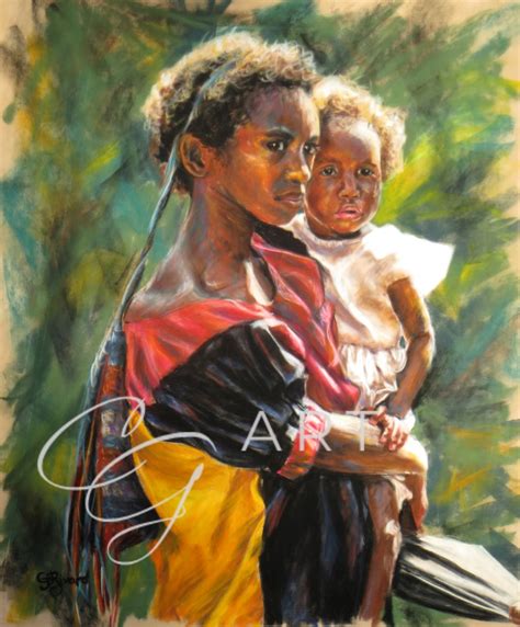 Beautiful Paintings of Papua New Guinea