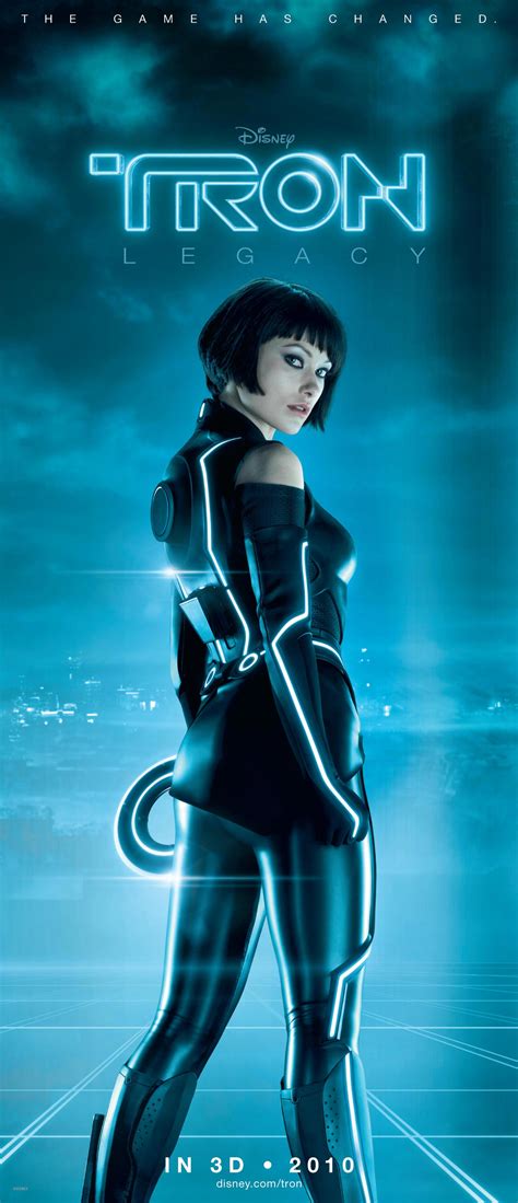 Tron Legacy: Olivia Wilde Poster and Sneak Peek Video - FilmoFilia