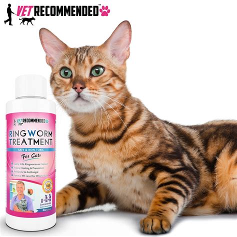 Ringworm Treatment for Cats - Concentrate Makes Two 16oz Bottles of An ...