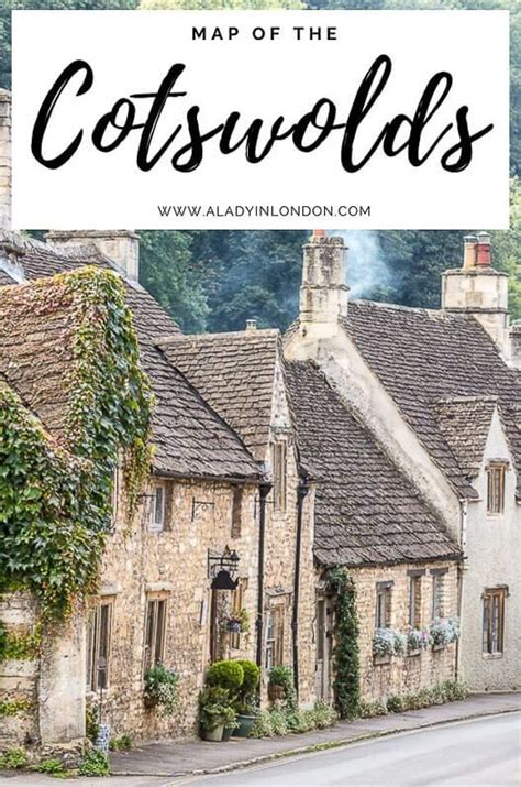 Cotswolds Map - Interactive Map of Cotswolds Villages, Attractions & More | Cotswolds map ...