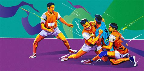 Pro kabaddi illustrations :: Behance