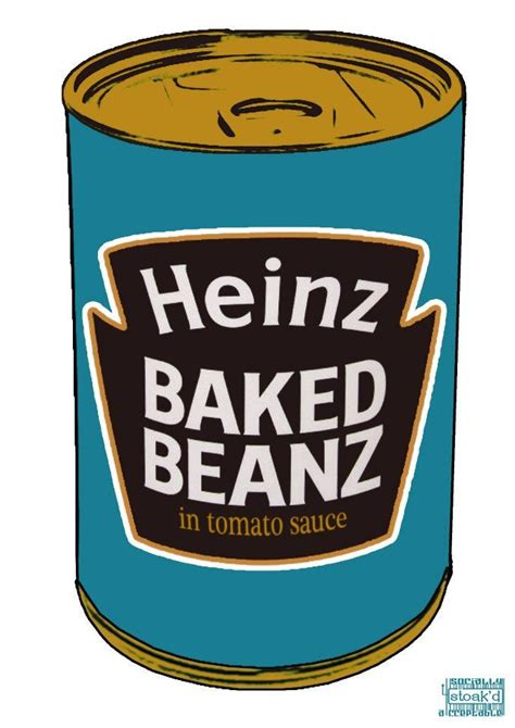 Andy Warhol also loved Heinz Beans | Heinz beans, Pop art food, Heinz baked beans