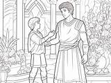 Creative Joseph And Potiphar Coloring  Coloring Page sketch template