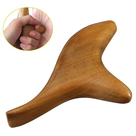 1Pc Body Trigeminal Massage Wood Massager Reflexology Wooden SPA ...