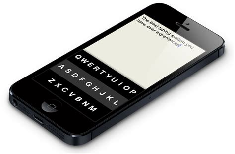 The iPhone Gets Another Virtual Keyboard–Sort of | MIT Technology Review