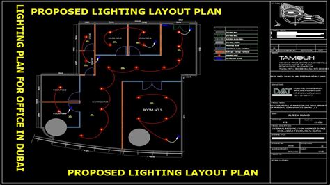 Autocad Lighting Tutorial Lighting Layout Plan In Autocad Lighting Plan ...