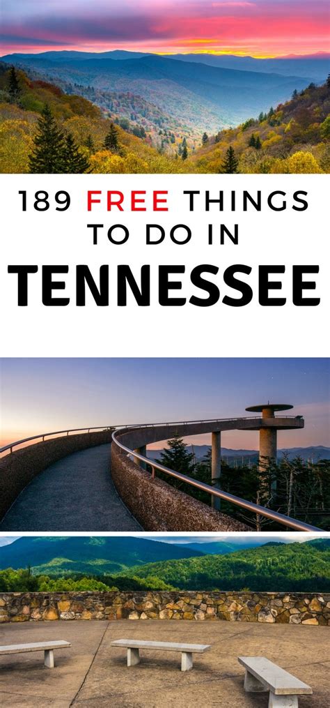 189 Free Things to do in Tennessee | The Frugal Navy Wife