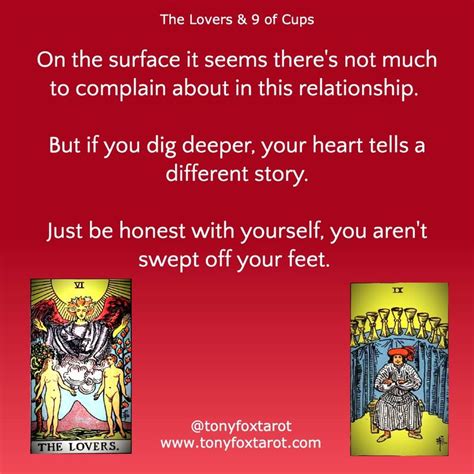 Understanding Relationships with a Tarot Reading — Tony Fox Tarot ...