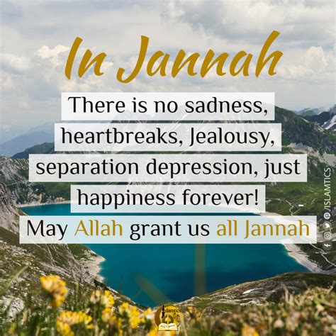 40+ Beautiful Jannah Quotes (with Images) | islamtics