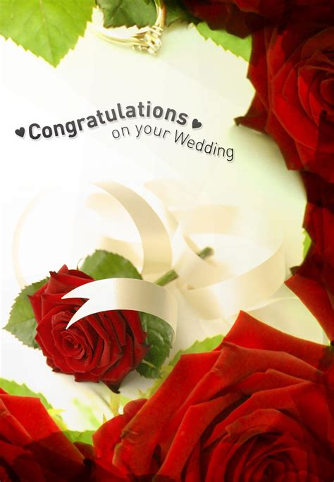 Free Printable Congrats On Your Wedding Greeting Card | Congrats on your wedding, Wedding ...