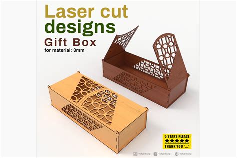 Box - Laser cutting File (482292) | Cut Files | Design Bundles