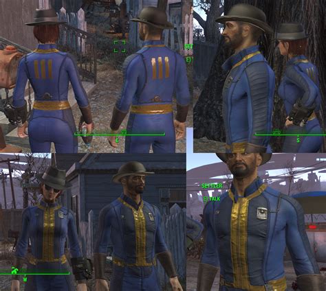 More Defined Vanilla Vault Suit - Fallout 4 / FO4 mods