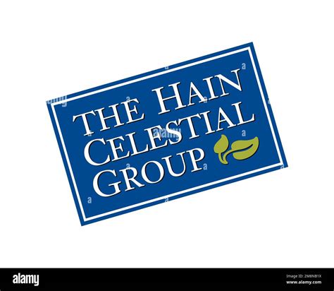 Hain Celestial Group, rotated logo, white background Stock Photo - Alamy