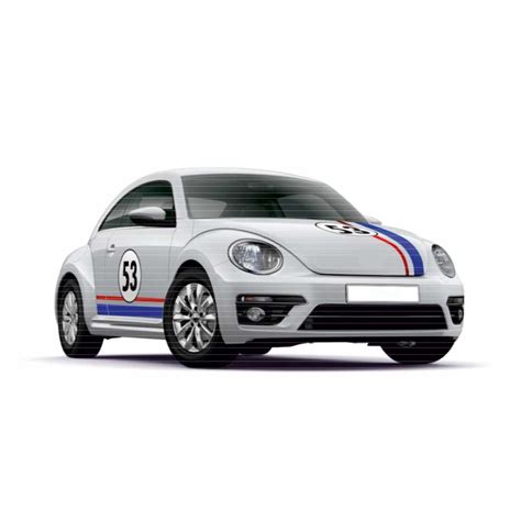 Volkswagen Beetle 53 Sticker Set - Star Sam