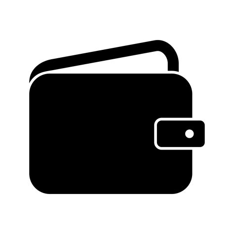 Wallet Glyph Black Icon 513063 Vector Art at Vecteezy