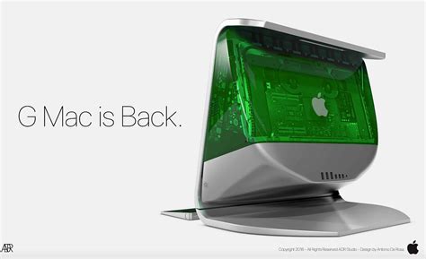 Apple iMac G3 Reimagined for 2018 by Designer Antonio de Rosa - Concept ...