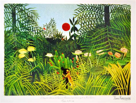 Henri Rousseau Rainforest Paintings