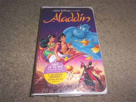 Aladdin Walt Disney Sealed VHS Black Diamond | #4591019365