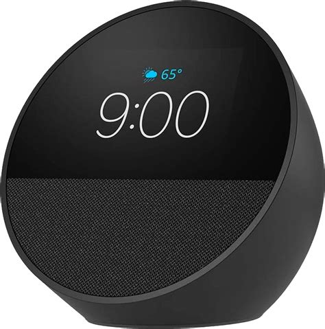 Amazon Echo Spot (2024 release), Smart alarm clock with vibrant sound ...