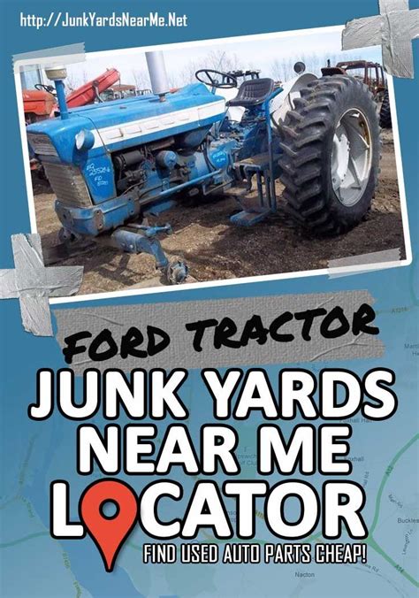 Ford Tractor Salvage Yards Near Me | Ford tractors, Tractors, Ford ...