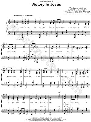 Victory In Jesus Chords Piano | Chord Piano PDF