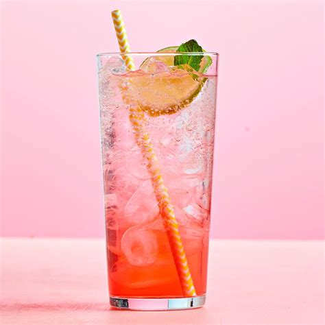 Raspberry Ginger Lime Seltzer