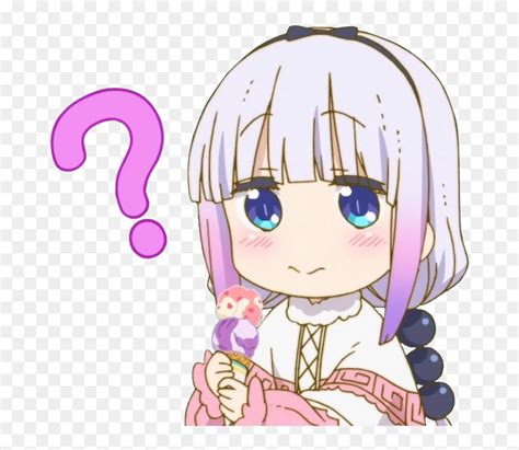 Confused Anime Girl Png, Transparent Png - vhv