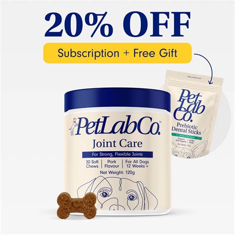 Joint Care Chews For Dogs | Joint & Mobility Support | PetLab Co.