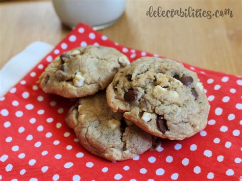 Chewy S'mores Cookies - delectabilities