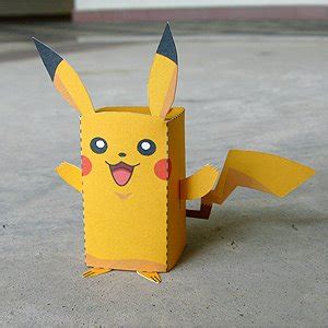 Pokemon – Cube Pikachu Free Paper Toy - Papertoy
