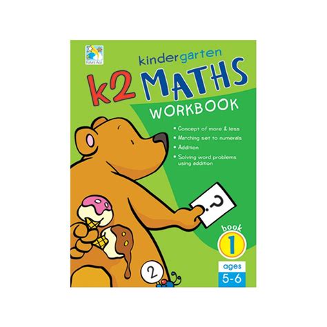 K2 Kindergarten Maths Workbook Bk1 - BOSS - School and Office Supplies