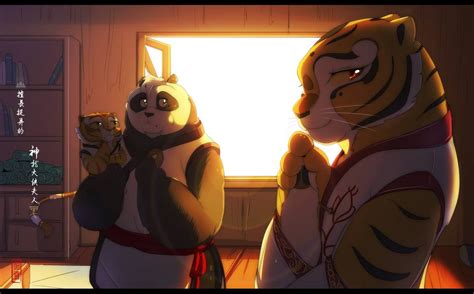 Tigress Po And Hikari by 7oy7iger on DeviantArt