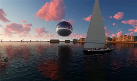 Orb Illuminating Sphere proposed to float over Thessaloniki | WordlessTech