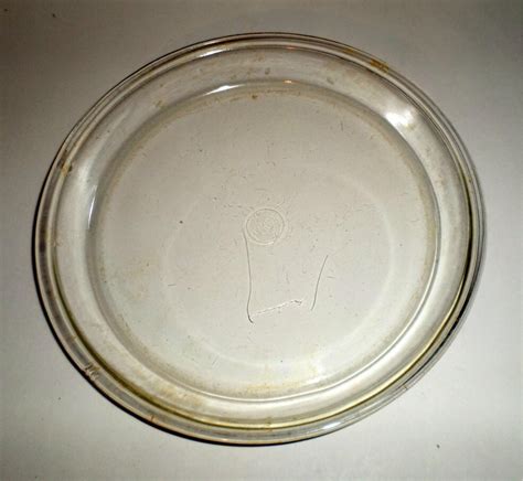 Vintage Pyrex Pie Plate Clear Glass Pyrex Pan Pie Pan