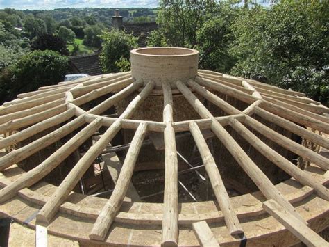 Ditchfield Crafts | Round house, Roof design, Timber frame construction