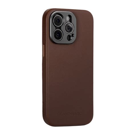 iPhone 15 Pro Max Leather Case | Brown (works with MagSafe) - SANDMARC