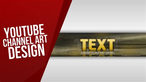 YouTube Channel Art Speed Art - YouTube