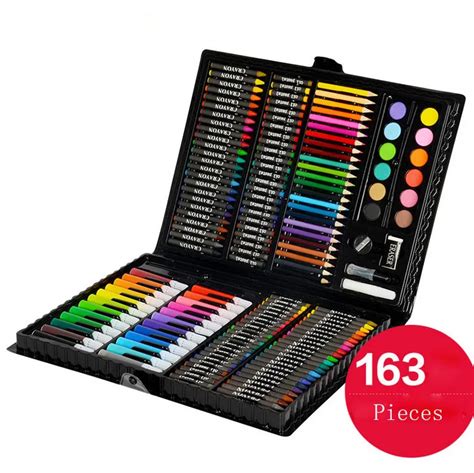 Aliexpress.com : Buy VIVCOR 163 Pieces/Set Art Painting Sets For Kids Children Drawing Set Water ...