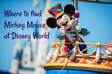 Meet ‘n greet Monday: Mickey Mouse - DisFamilyTravels