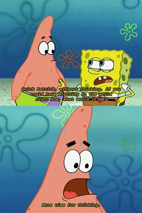 Patrick The Starfish Funny Quotes. QuotesGram