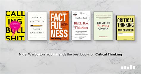 The Best Books on Critical Thinking | Five Books Recommendations