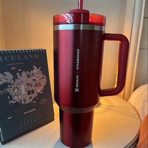 Starbucks x Stanley Red Stanley Cup Limited Edition,... - Depop